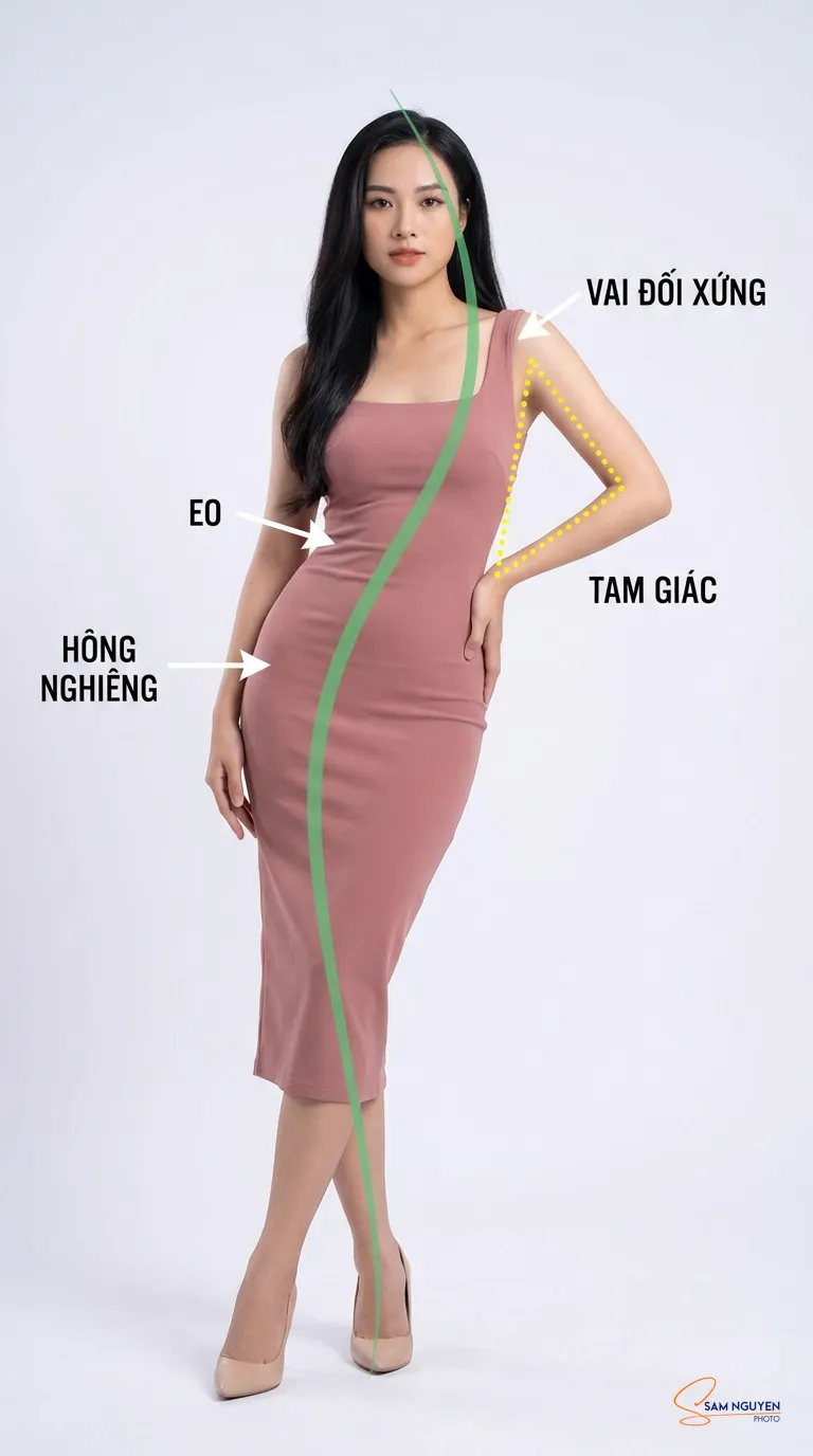 Tạo Dáng Nữ — Đường Cong Là Ngôn Ngữ